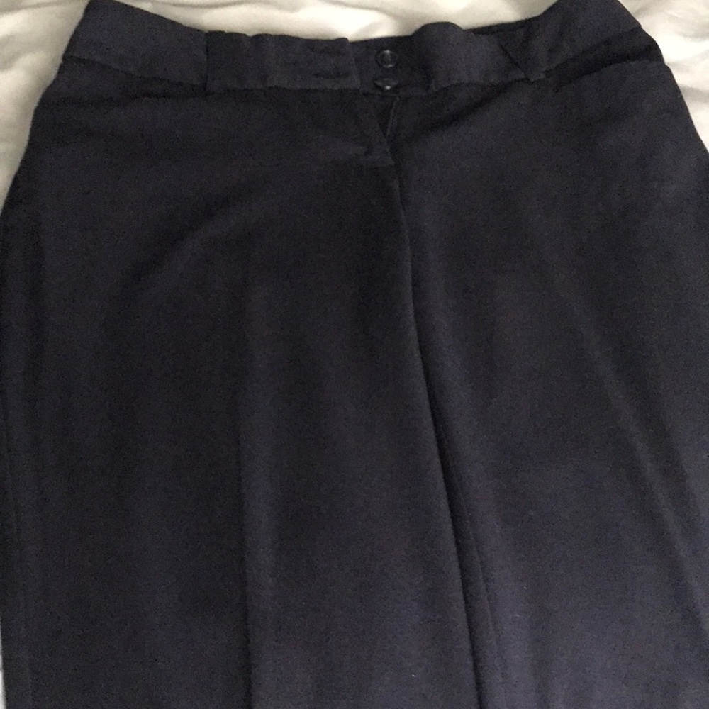 Navy trousers